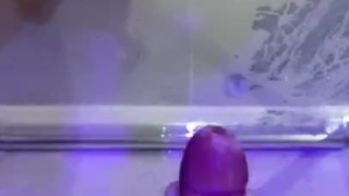 A nice soapy shower with some happy ending 🚿💦