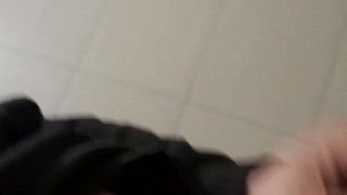 Wanking in supermarket