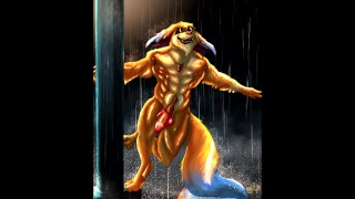 Rainy Gnar (Colouring Timelapse)