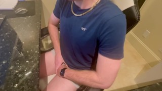 Work meeting has me busting to piss - couldn’t hold it anymore