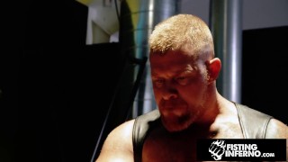 Submissive Bear's Scruffy Hole Raw Dogged Fucked By Dom Daddy - Jack Vidra, Cain Marko - FistingInfe