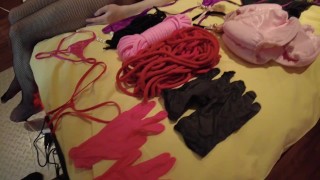 Sissyトレーニング オープニング 目隠し女装子調教道具一覧