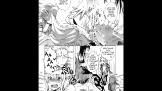 ONE PIECE - TWO SQUIRTING PUSSIES TWO HARD COCK / PUSSY LICKING / CUM INSIDE 