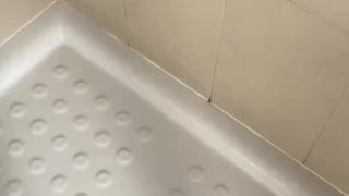 Cum In The Hotel Bathroom