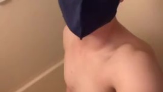 マスクにおしっこしたｗｗｗ
