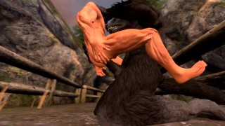 Muscle Red Riding Hood (SFM Old)
