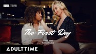 MILF Escort Gives Closeted Lesbian Her First Experience