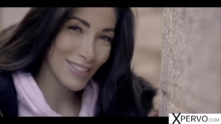 XPERVO com - French Clea Gaultier Drenched in Oil and Fucked After Sensual Massage