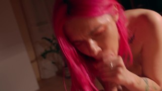 I Asked my Neighbour to Cum for Oral Creampie - POV