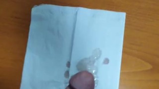 Amateur gay solo cum TEASE