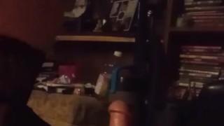 HOT SEXY MILF WifE IN LINGERIE SMOKING 🚬 an stroking SUCKING my COCK .MIND BLOWING HOT MOM