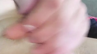 Hung white boy solo jerk