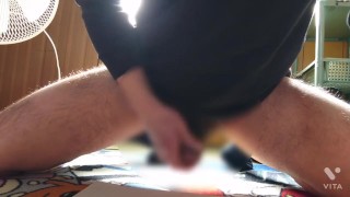 【喘ぎ声あり】うう・・・イクっ！うめきながらのガチオナニー