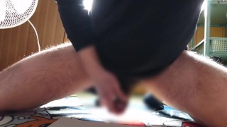 【喘ぎ声あり】うう・・・イクっ！うめきながらのガチオナニー