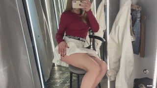 Didn't Buy Anything But Fucked In The Fitting Room.