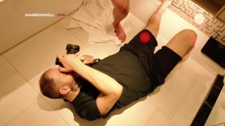Sam Brownell Erotic Bathroom Photoshoot with The Boy Project