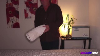 Satisfying Blowjob Massage by Two (Abby and Bianca)