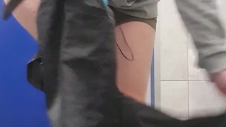 the guy bought new underpants and changes them