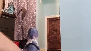 Ass Destruction with HUGE TOY