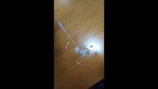 Amateur solo cumshot