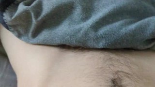 To horny to edge, loud moans and morning cumshot
