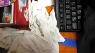 sending subscribers masturbation with thick condensed milk ❤ 