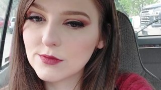 just a smoke break in the car