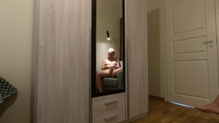 Horny Amateur Milf gets two true Orgasms in a row (fingering and using toy)