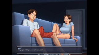 Summertime Saga: She Got Caught Watching Porn And Masturbating-Ep103