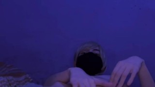 POINT OF VIEW - TRANSGENDER FTM IS CAUGHT MASTURBATION HIMSELF