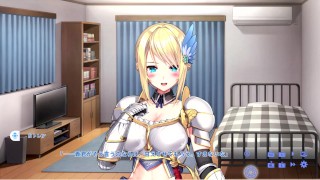 【エロゲー くっころでいず／KukkoroDays動画5】更衣室でおっぱい丸出し全裸のカトレアちゃんに遭遇してしまい・・・(金髪爆乳女騎士ゲー実況プレイ動画(R18) Hentai game)