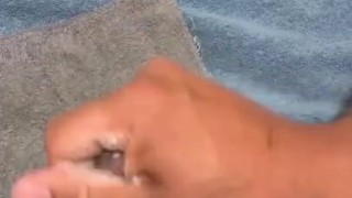 Nutted super fast quick cum solo jerkoff 