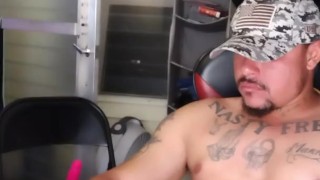 Sexy army guy jacking off nice cock part 1 (fan requested)