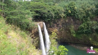 Sammmnextdoor Date Night #01 - Fuck me by the ocean in Hawaii - Public sex Amateur couple