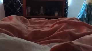 Sexy stud shoots a thick load on his stomach