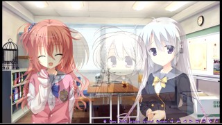 【エロゲー サノバウィッチ(Sabbat of the Witch) プレイ動画72】柊史の股間周りをまさぐっていた寧々ちゃんがめぐるちゃんの前で発情しちゃう！(エロゲー実況 Hentai game