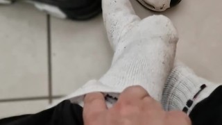 Nike tn and socks sniff
