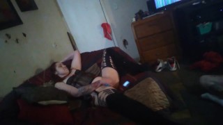 Pnppawg hotwife Sunshyne solo playing!