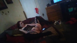 Pnppawg hotwife Sunshyne solo playing!