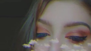 she tries to resist smoking but well you see.. SFW