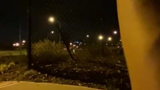 Public Jerk Off - Next to Freeway 