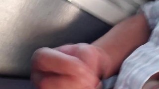 A Horny Guy Jerks Off On An Amtrak Train