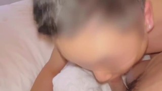 CreampieBottom丨Slut got hard fucked and creampie by two fans' big dick - 4