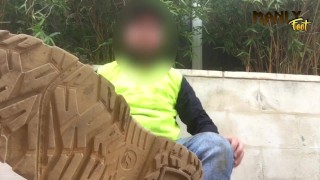 I HEARD SNIFFING SMELLY FEET IS YOUR FAVOURITE PASTIME - MANLYFOOT - AUSSIE TRADIE SOLES - 🥾 🧦 🦶