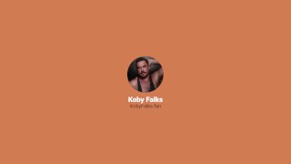Aussie Daddy, Koby Falks, Wanks to a Fans Dick