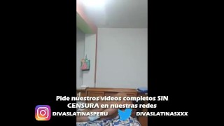 La llevo a mi cuarto y la grabo con mi cel mientas disfruta mi verga