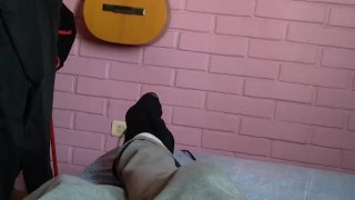 Showing the cock that you would love to eat 