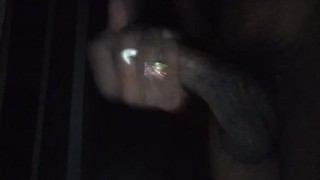 නාපු ගමන්ම කලුවරෙ ගත්ත ආතල් එක night in hand fuck 