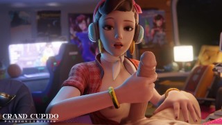 Dva Handjob big Dick [Grand Cupido]( Overwatch )