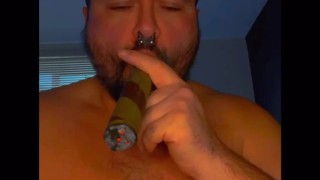 Bigbullboss Cigar smoking video Cumpilation